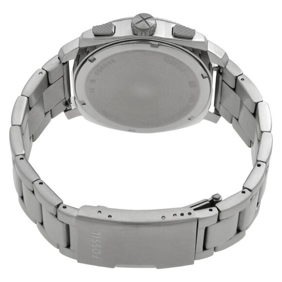 NWT Authentic Fossil Machine Chronograph Quartz Black Dial Men's Watch - Picture 3 of 3